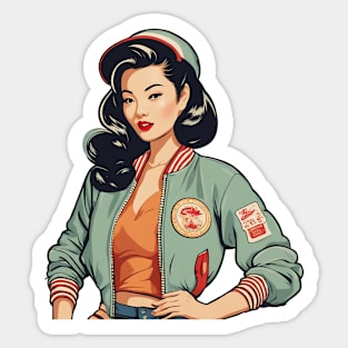 Basebelle Sporty Style Casual Jacket Fashion Sticker